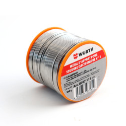 FIL DE SOUDURE 2,0pourcent 1,0MM Pb60Sn40 250GR