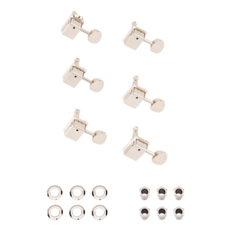 FENDER® CLASSICGEAR™ STAGGERED TUNING MACHINES CHROME