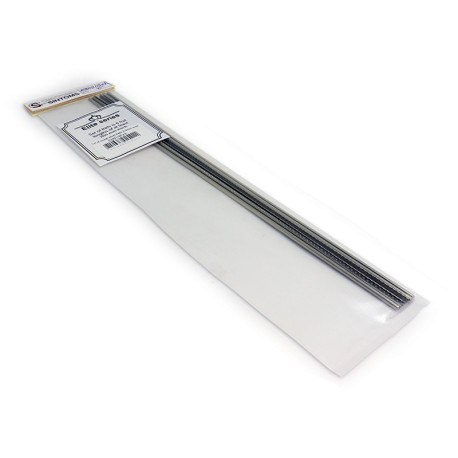 SINTOMS® FRETTES 25% NICKEL SILVER 2.49 x 1.19mm TIGES DROITES 26cm (6pcs)