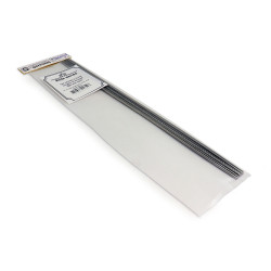 SINTOMS® FRETTES 25% NICKEL SILVER 2.06 x 1.09mm TIGES DROITES 26cm (6pcs)