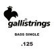 GALLI STRINGS® SINGLE ELECTRIC BASS STRINGS 0.125