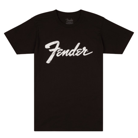 FENDER® T-SHIRT LOGO DATES DOS NOIR