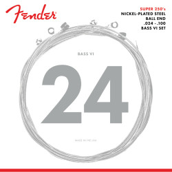 FENDER® CORDES SUPER 250'S BASS VI 024-100