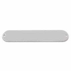PLAQUE DE CONTRÔLE TYPE TELE® SANS TROU CHROME