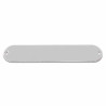 PLAQUE DE CONTRÔLE TYPE TELE® SANS TROU CHROME