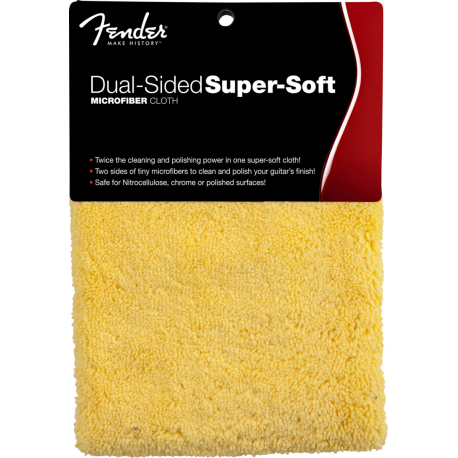 FENDER® DUAL SIDED SUPER SOFT MICROFIBER CLOTH