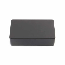 CAPOT HUMBUCKER FERMÉ PLASTIQUE NOIR MAT