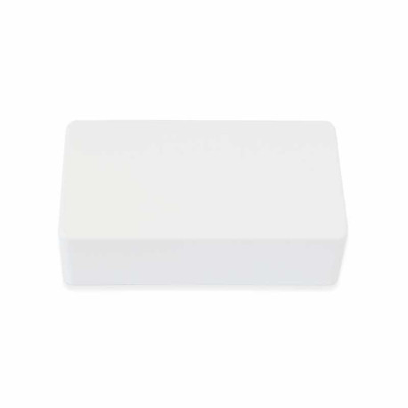CAPOT HUMBUCKER FERMÉ PLASTIQUE BLANC MAT