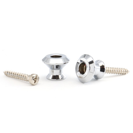 STRAP PINS DUNLOP® STYLE CHROME (2pcs)