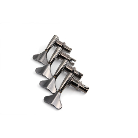! DISCONTINUED ! GOTOH® BASS MACHINE HEADS GB707E LEFT HAND COSMO BLACK (4pcs)