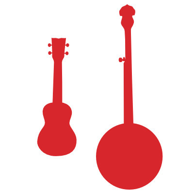 Pièces instruments bluegrass et ukulélés